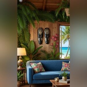 Two Indonesian Masks